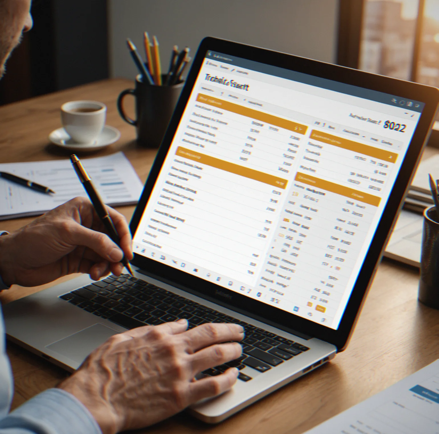 Market trading interface with bid ask prices and contracct terms customization panel